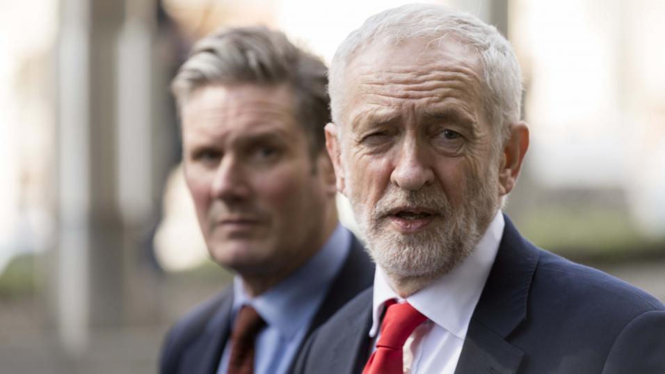 Jeremy Corbyn and Keir Starmer
